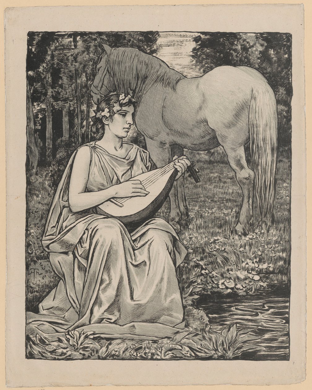 Allégorie de la musique - Hans Thoma