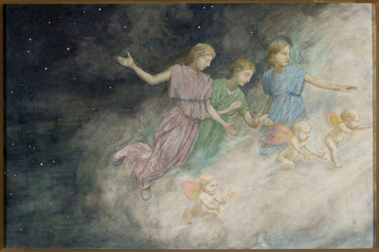 Anges - Annonciation - Hans Thoma