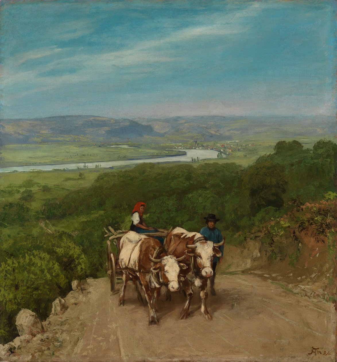 En montée - Hans Thoma