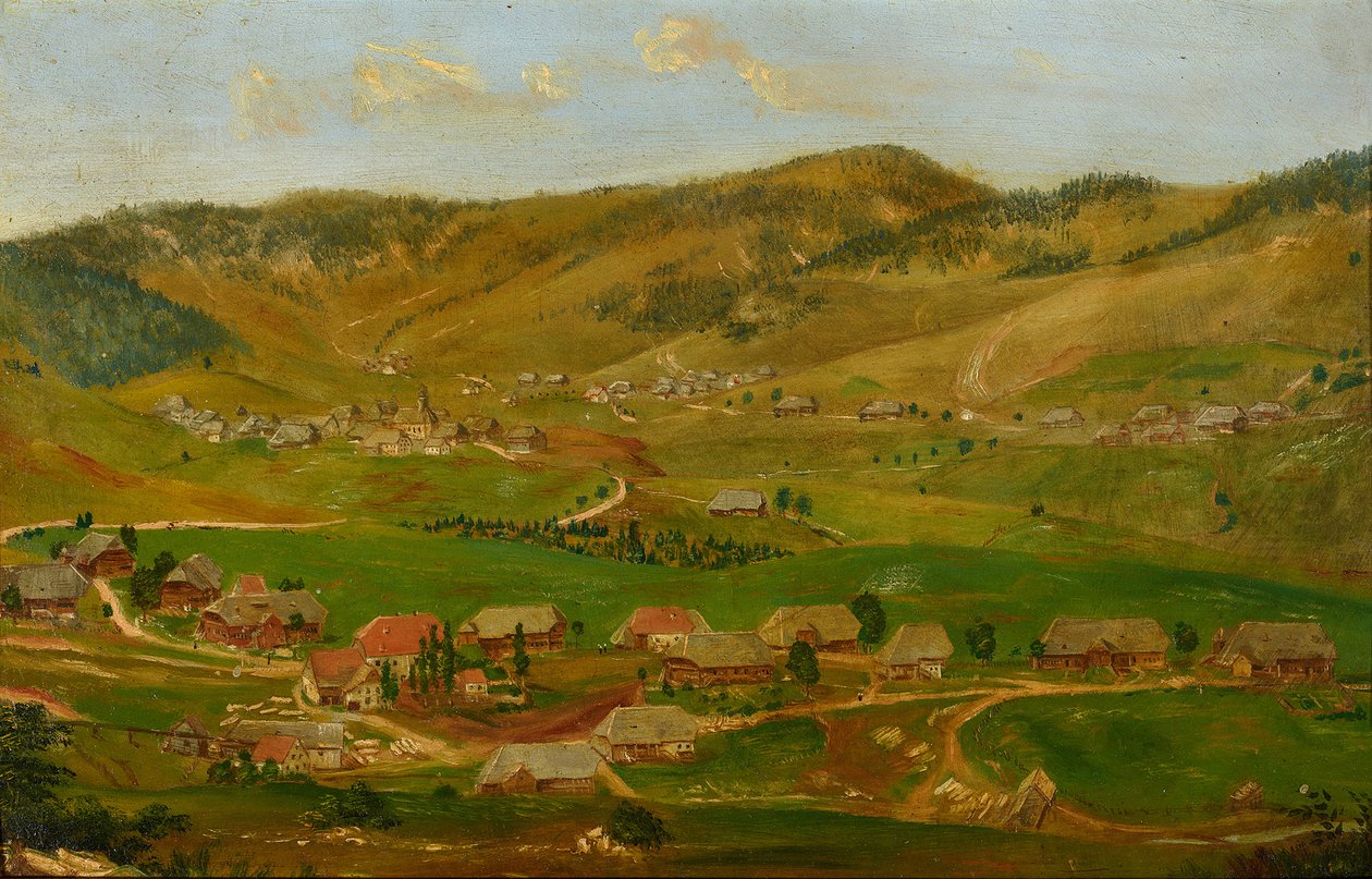 Bernau dans la Forêt-Noire - Hans Thoma