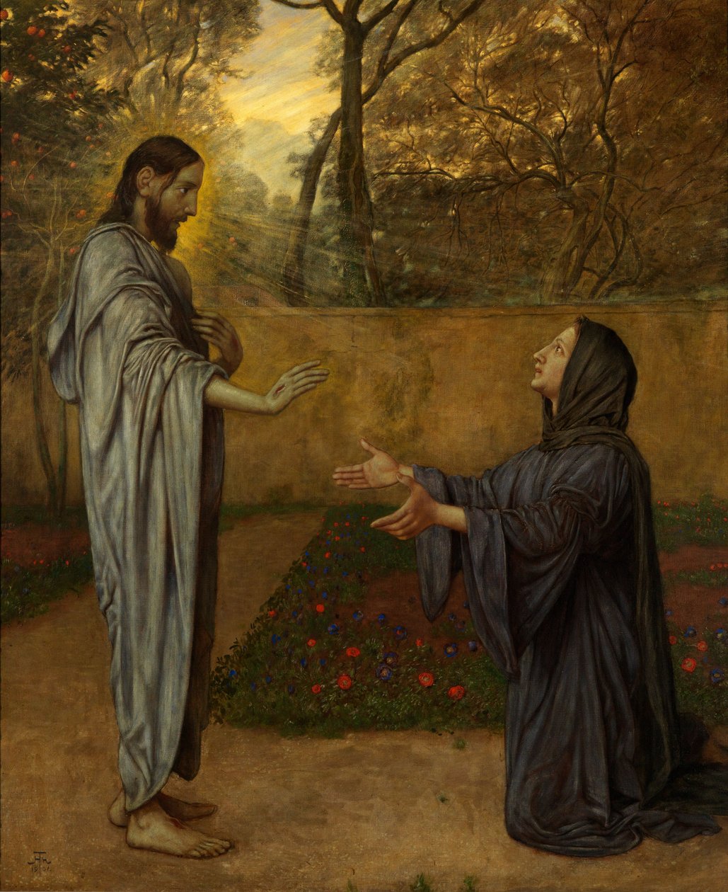 Le Christ, le jardinier - Hans Thoma