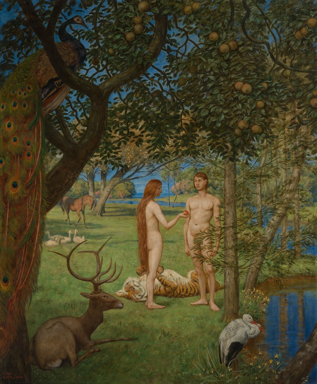 Le Paradis - Hans Thoma