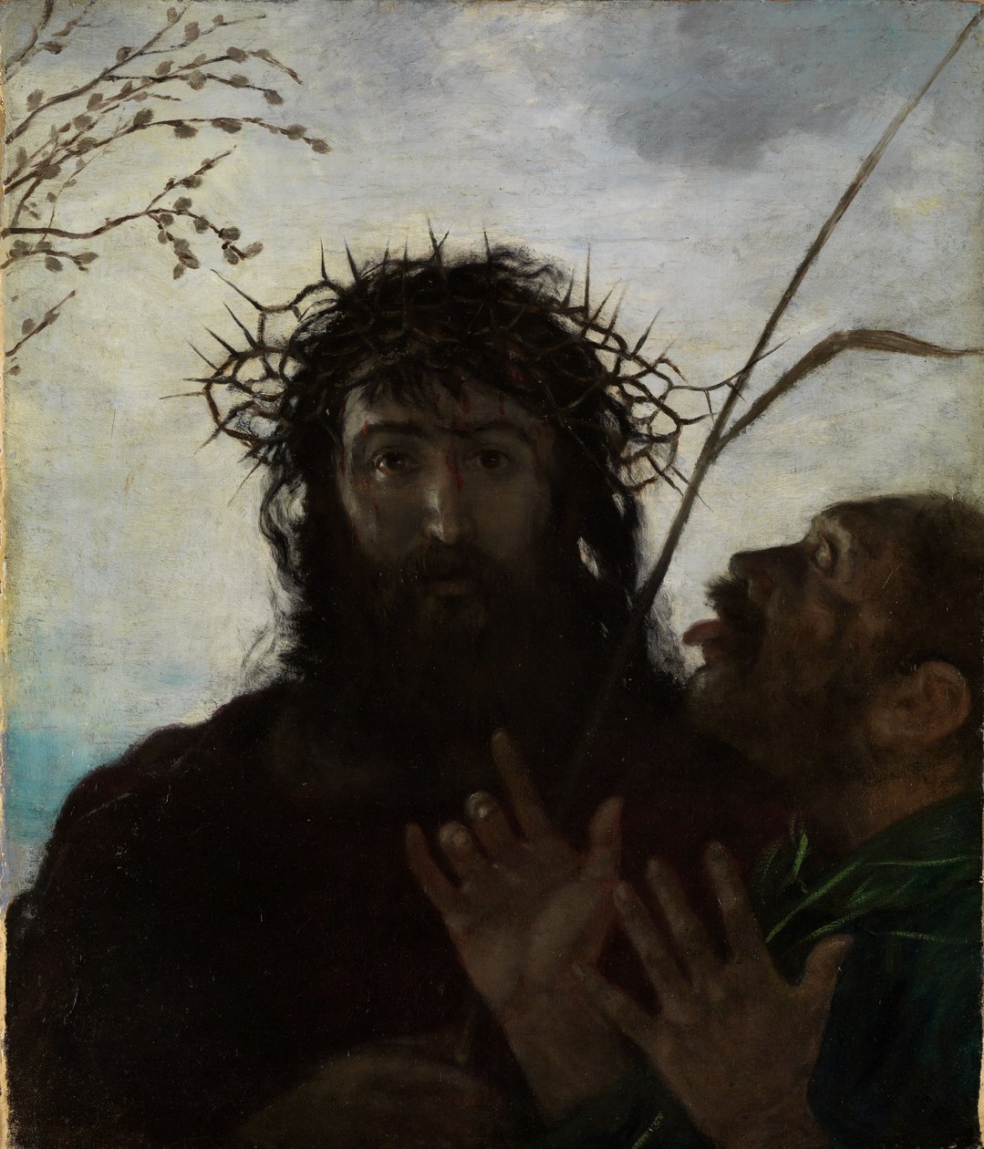 La moquerie de Jésus - Hans Thoma