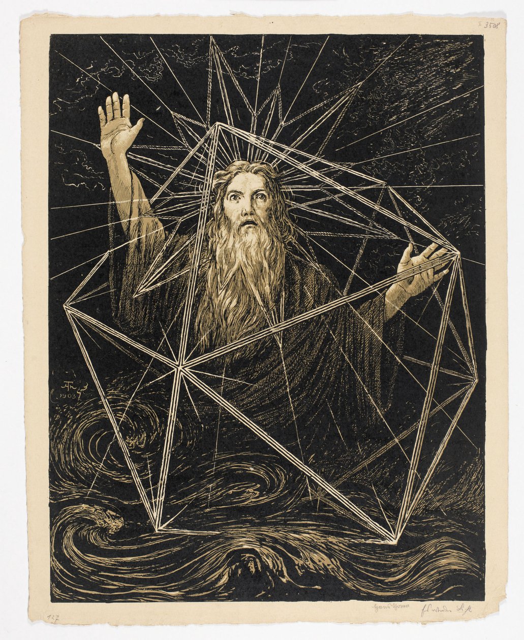 Que la lumière soit - Hans Thoma