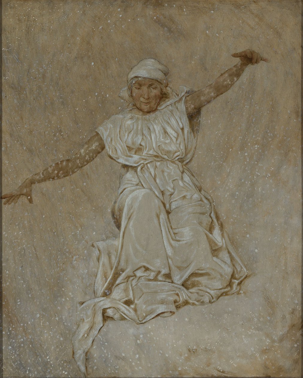 Février (Dame Holle) - Hans Thoma