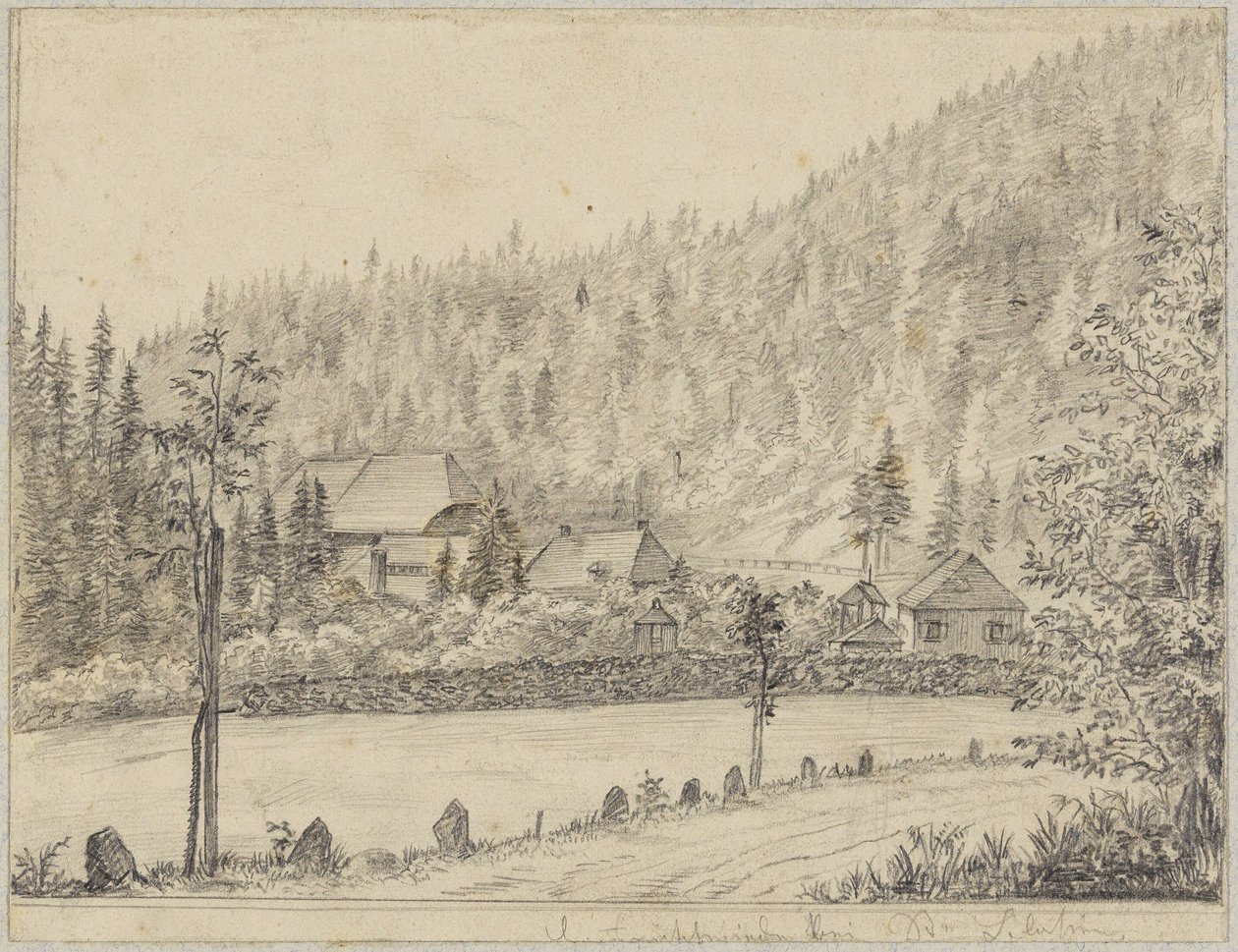 Forge de marteaux près de Saint-Blasien - Hans Thoma
