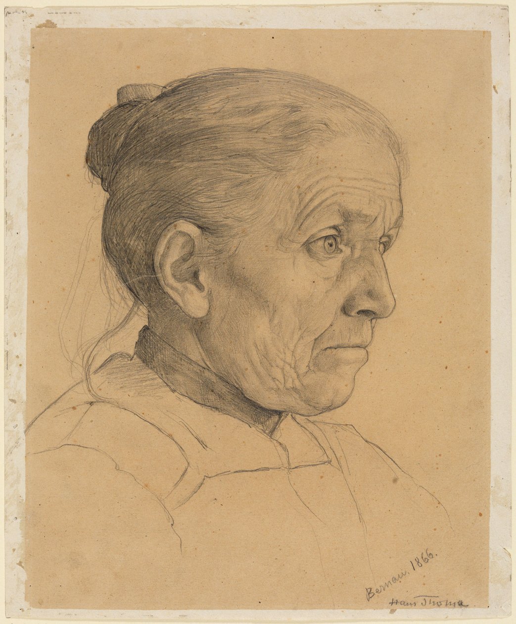 Tête de la mère de l