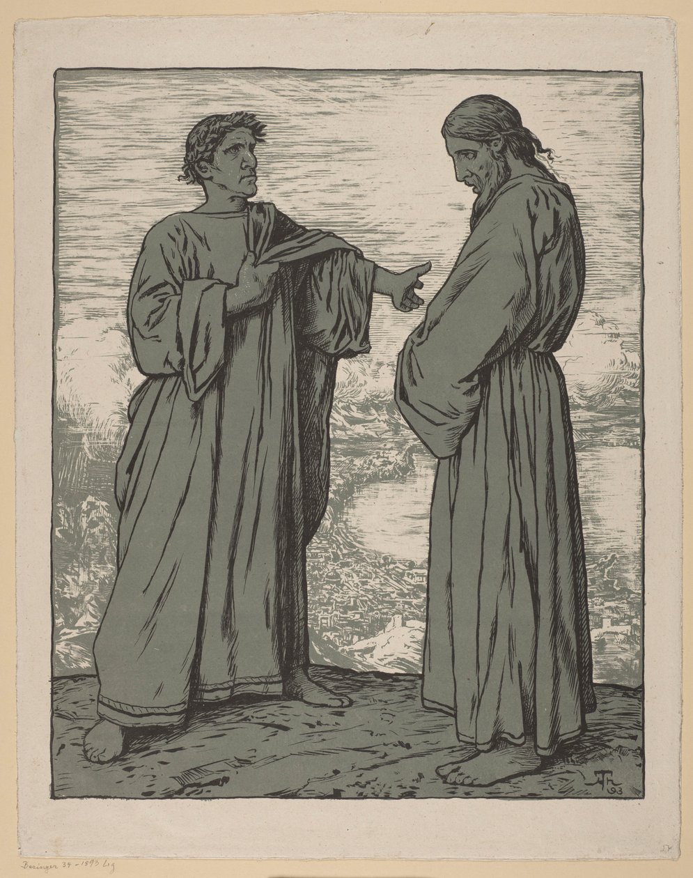 La Tentation du Christ - Hans Thoma