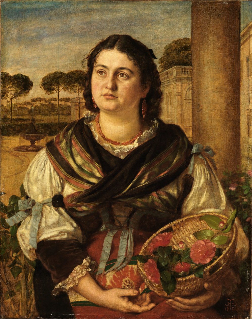 La Giardiniera - Hans Thoma
