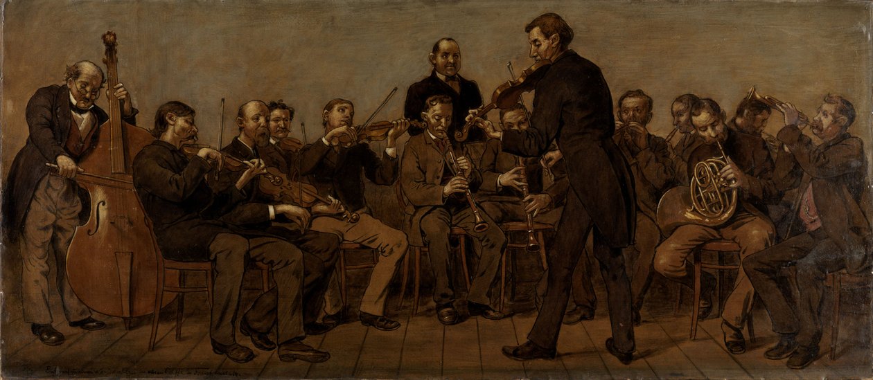 Orchestre rural - Hans Thoma