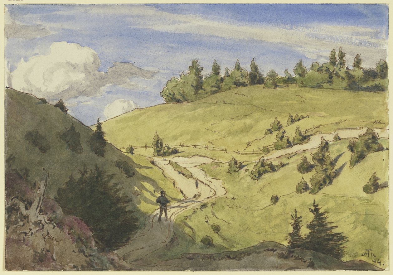 Paysage dans la Forêt-Noire - Hans Thoma