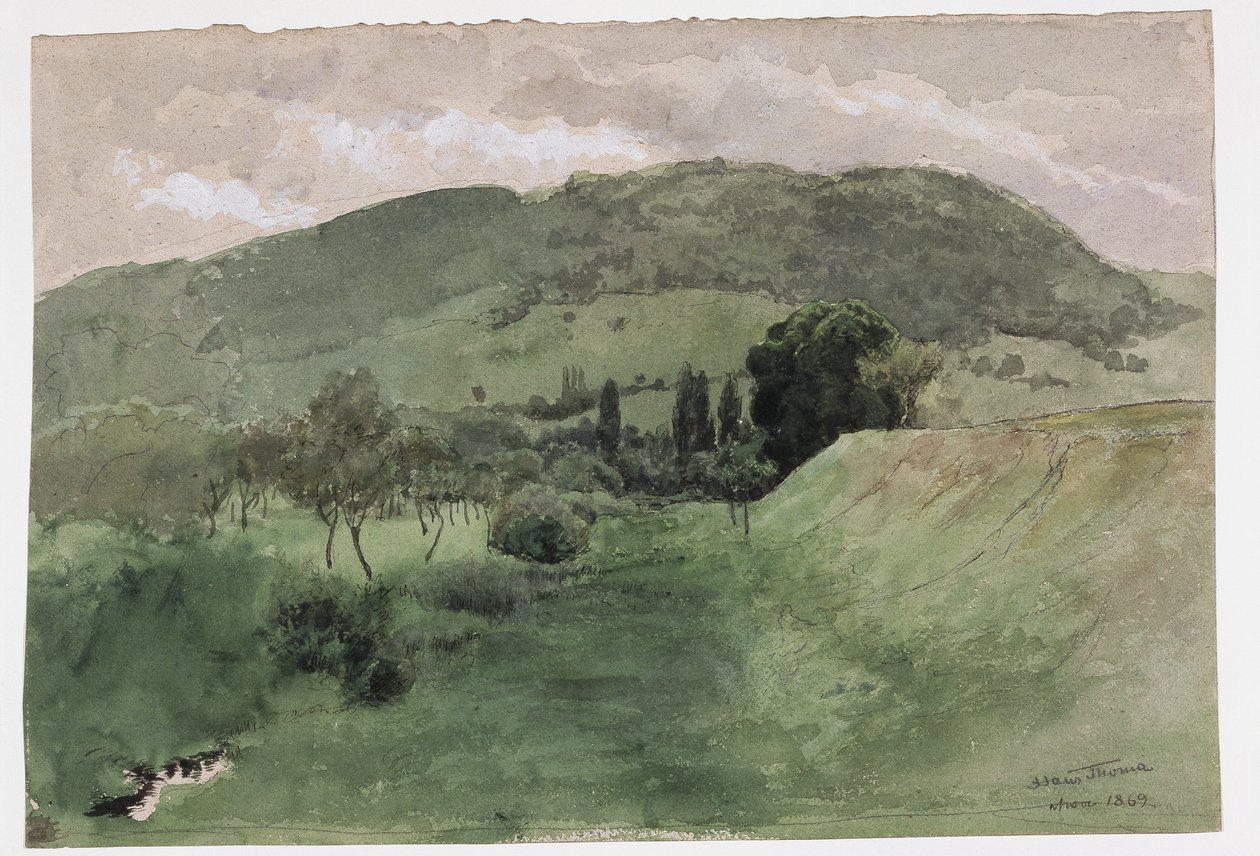 Paysage dans la Forêt-Noire - Hans Thoma
