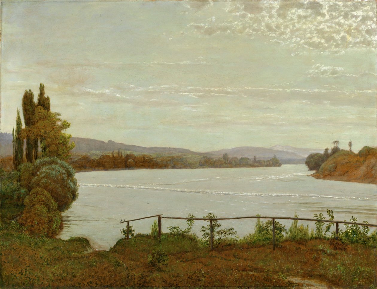 Demain, sur le Rhin supérieur, près de Säckingen - Hans Thoma