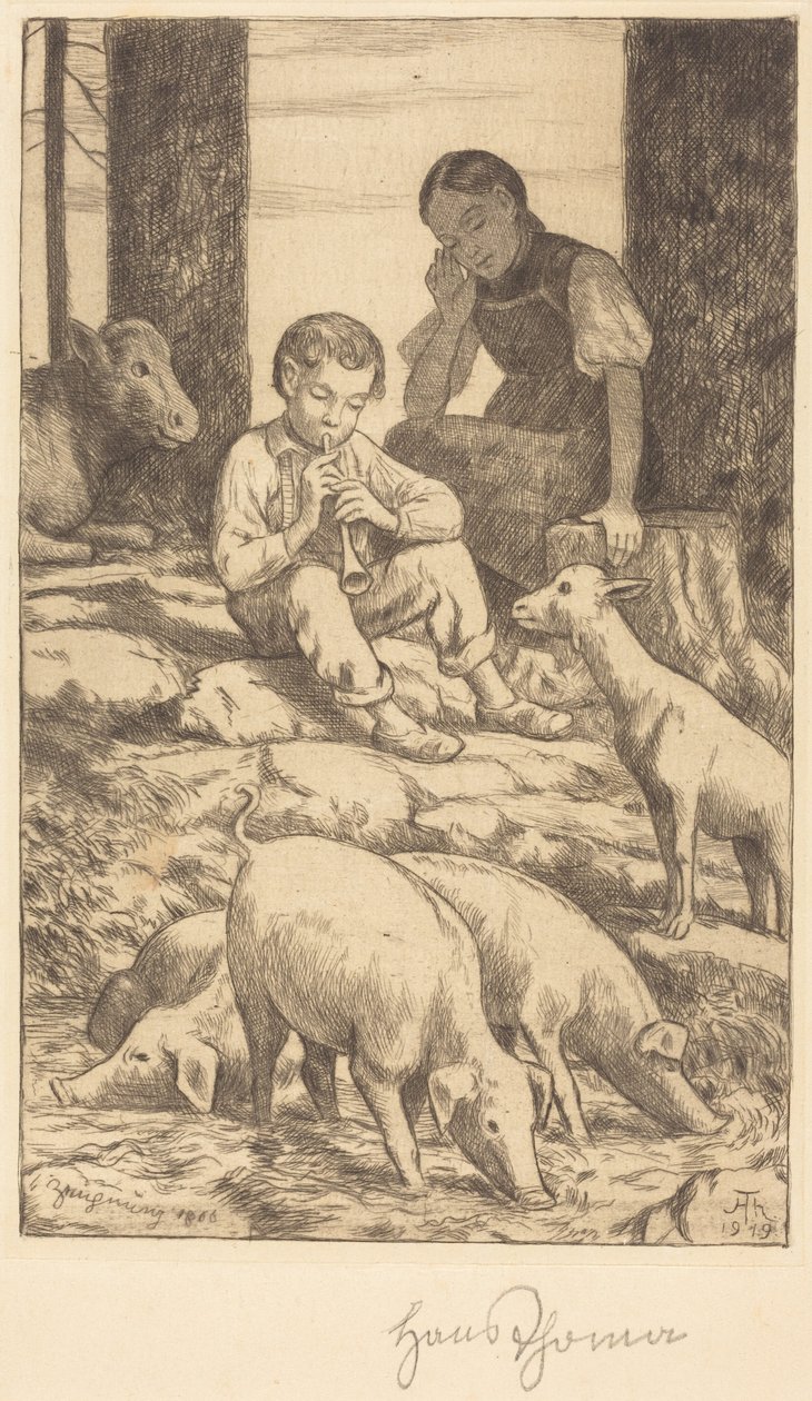 Pastorale - Hans Thoma