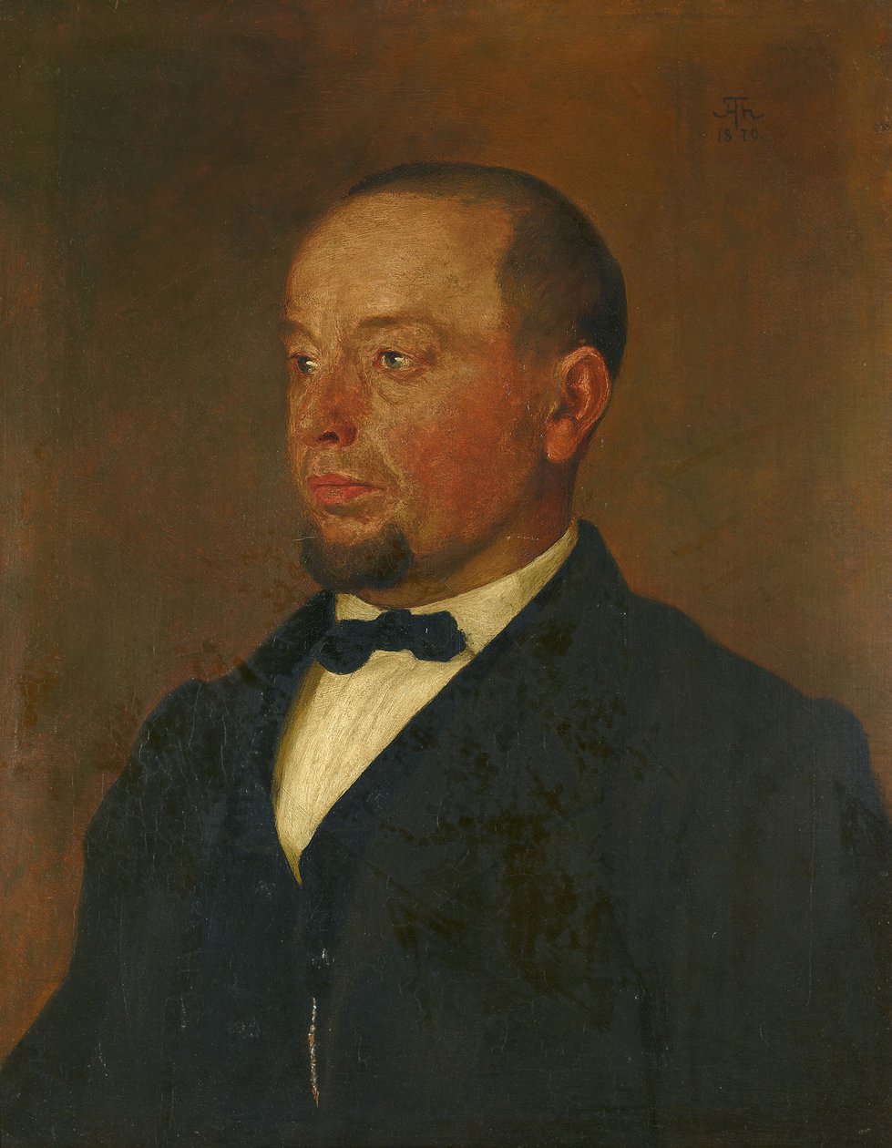 Portrait du maître plombier Zeiner - Hans Thoma