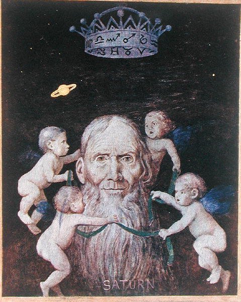 Saturne, illustration de 