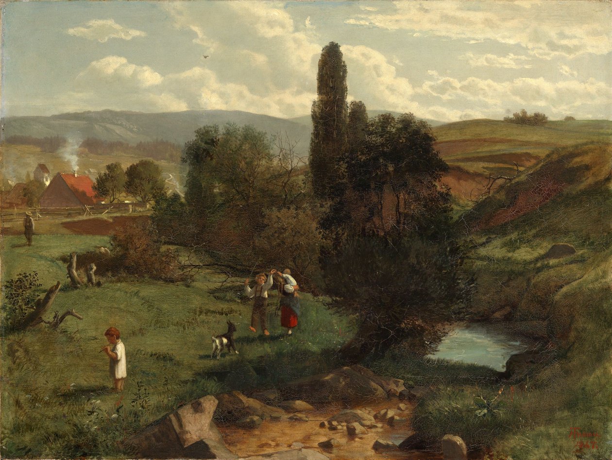 Paysage de la Forêt-Noire - Hans Thoma