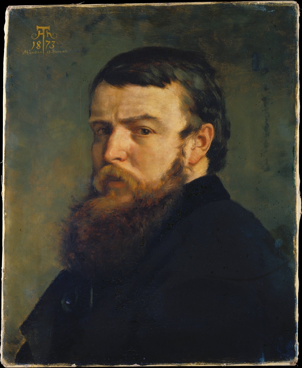 Autoportrait de Munich - Hans Thoma