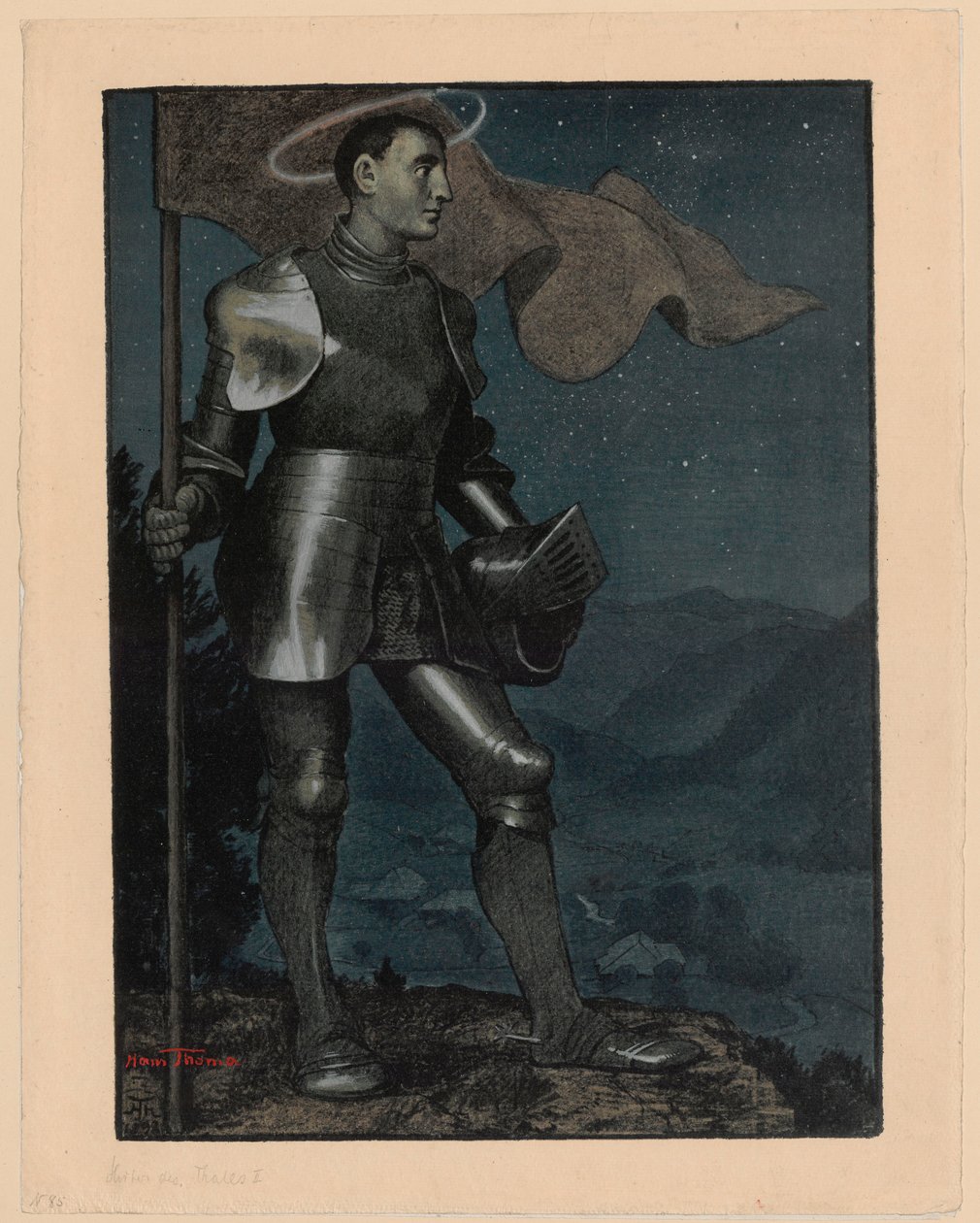 Gardien de la vallée II - Hans Thoma