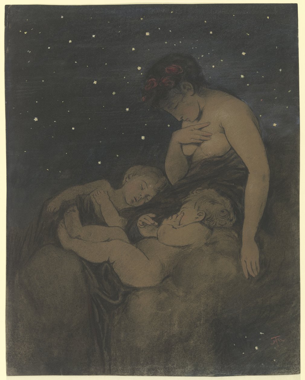 La Nuit - Hans Thoma