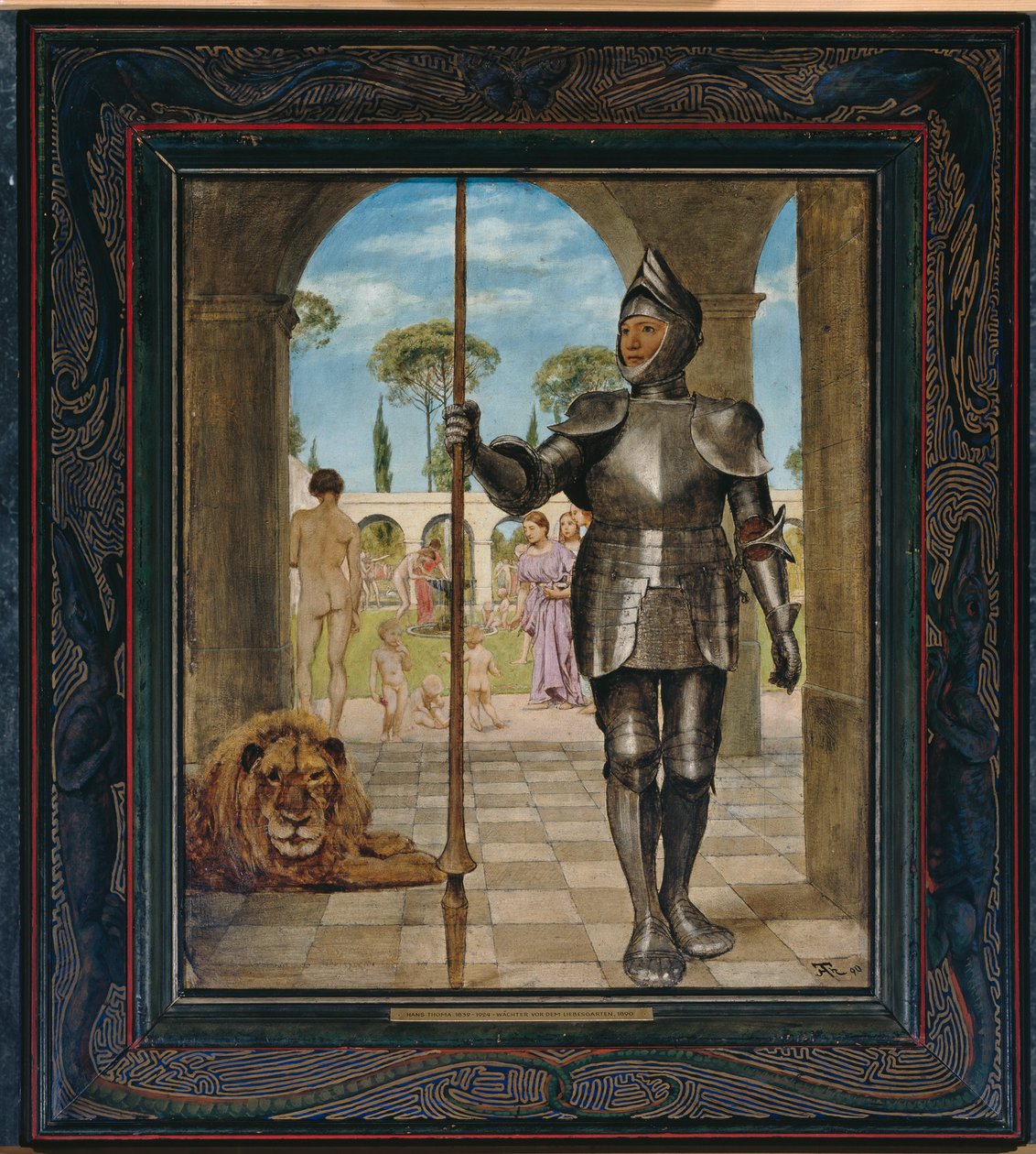 Le gardien du jardin de l