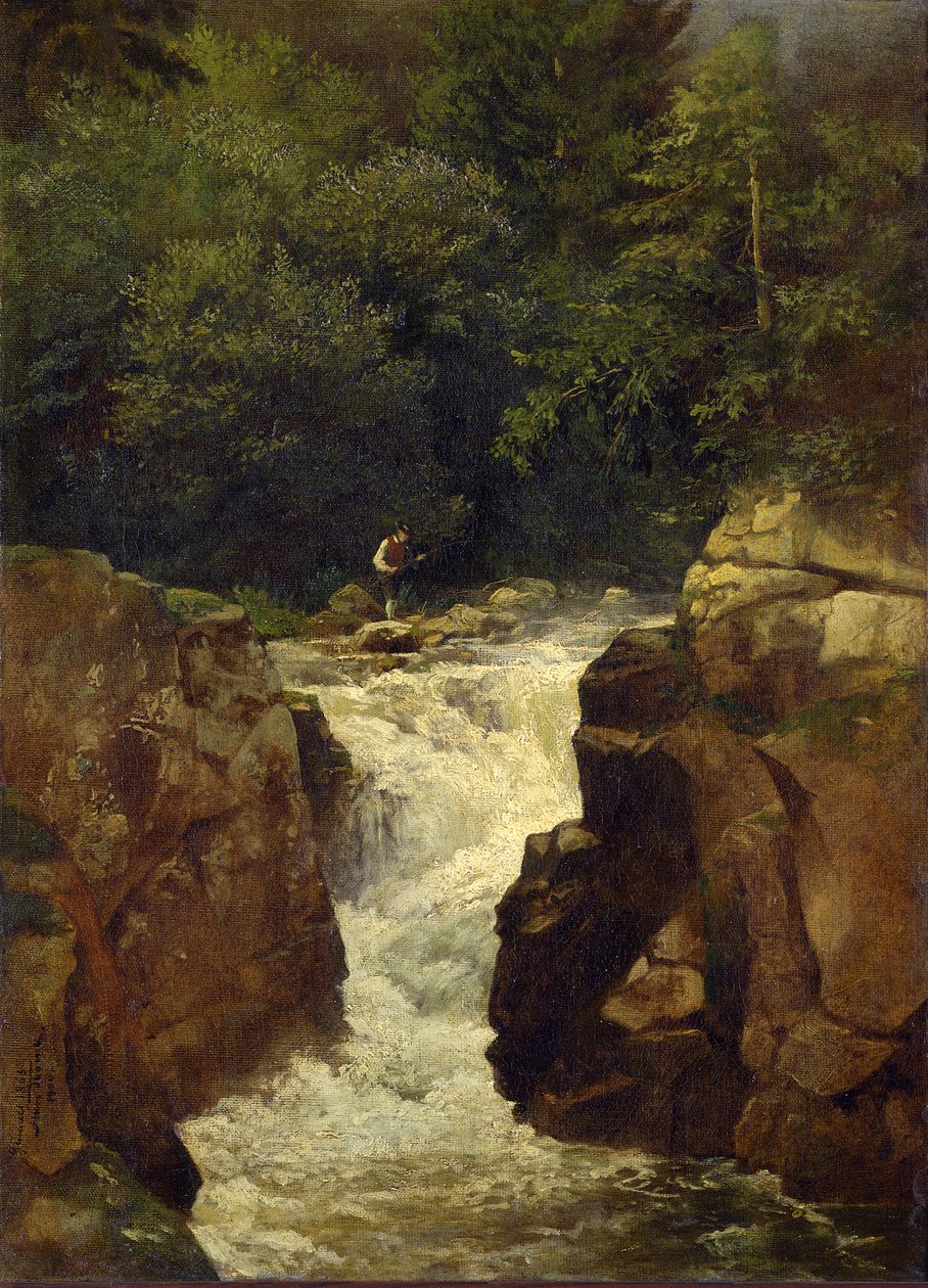 Cascade près de Sankt Blasien - Hans Thoma