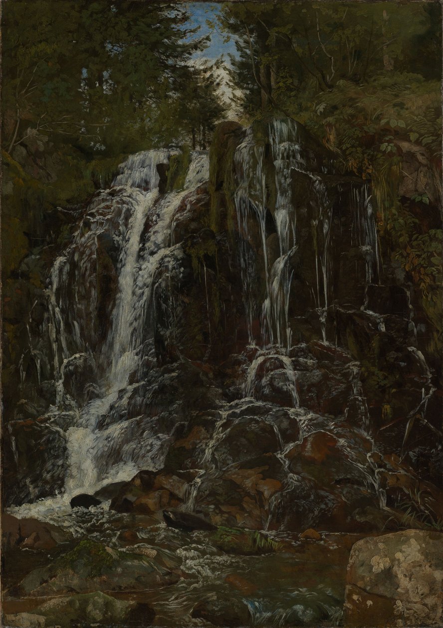 Cascade près de Saint-Blasien - Hans Thoma