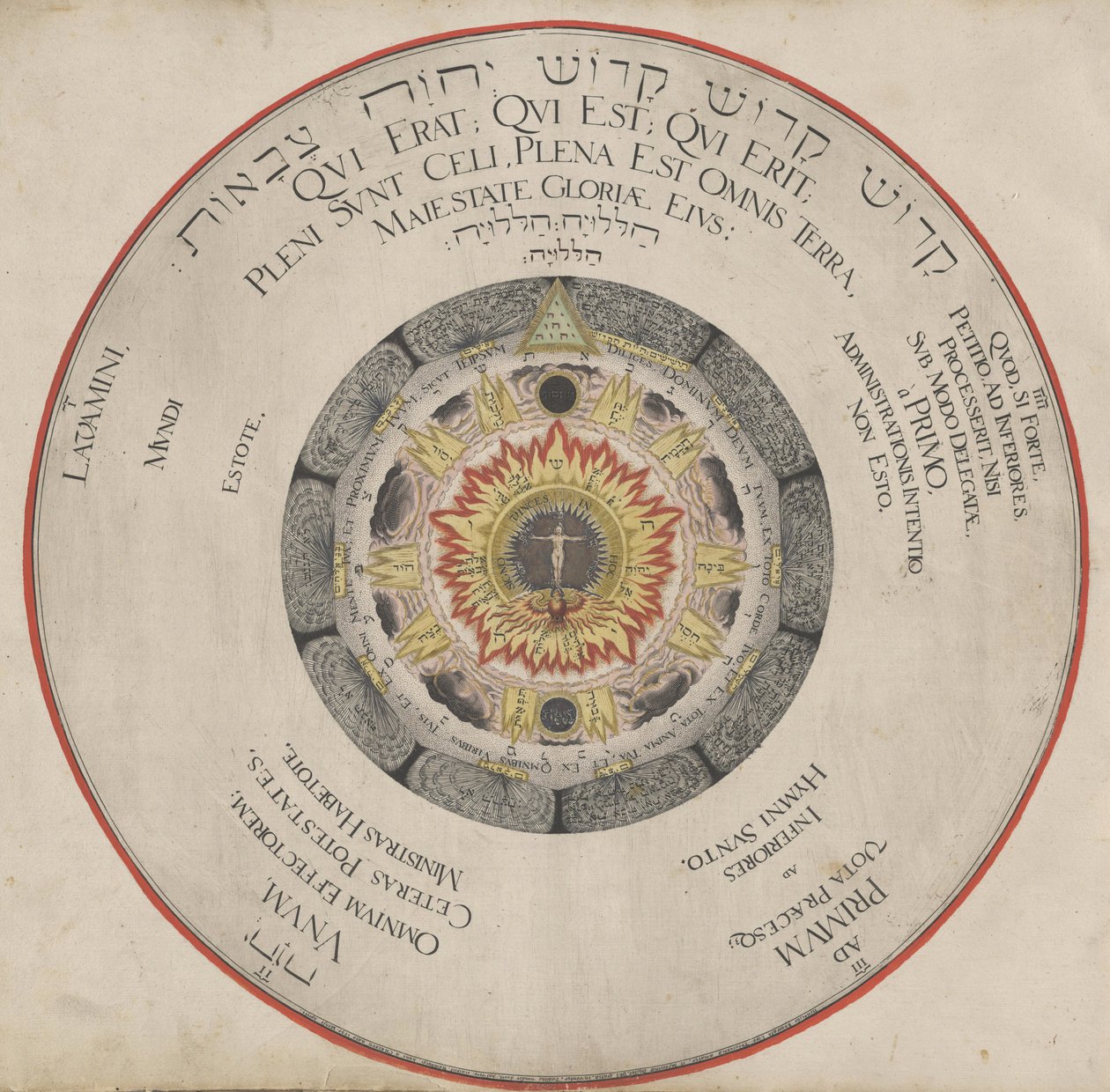 Illustration du livre Amphitheatrum Sapientiae Aeternae de H. Khunrath - Hans Vredeman de Vries