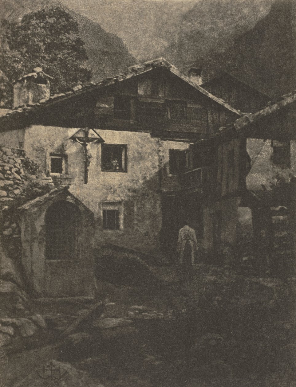 Camera Work: Un coin de village - Hans Watzek
