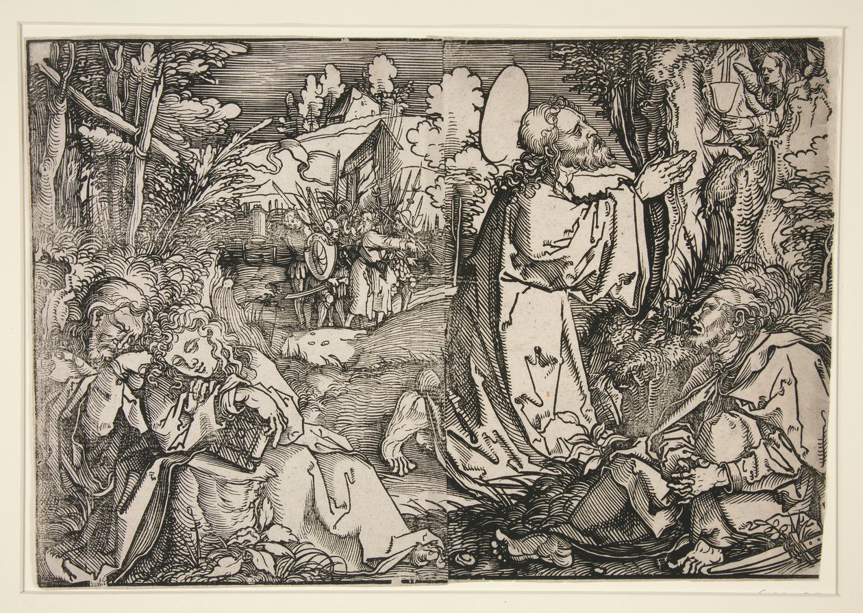 Le Christ au mont des Oliviers - Hans Weiditz