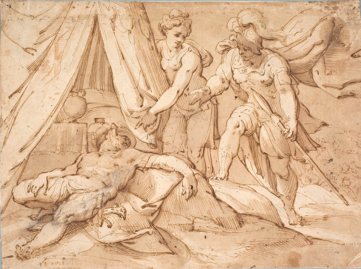 Jaël et Sisera - Hans von Aachen