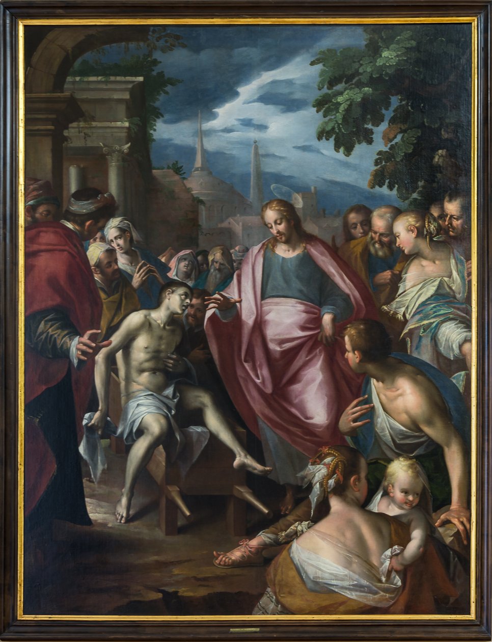 Élever le fils de la veuve de Naïn - Hans von Aachen