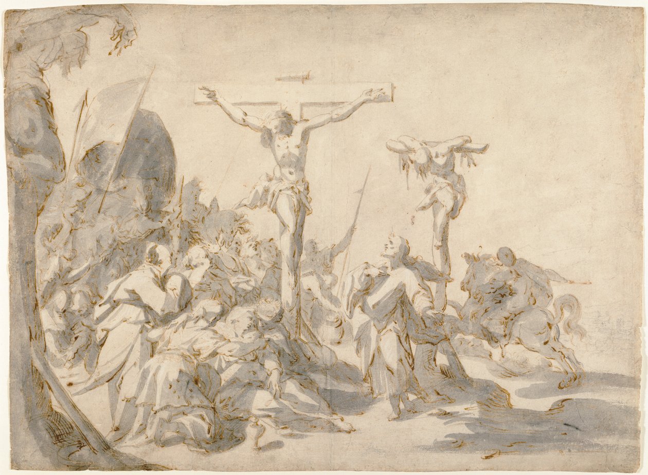 La crucifixion - Hans von Aachen