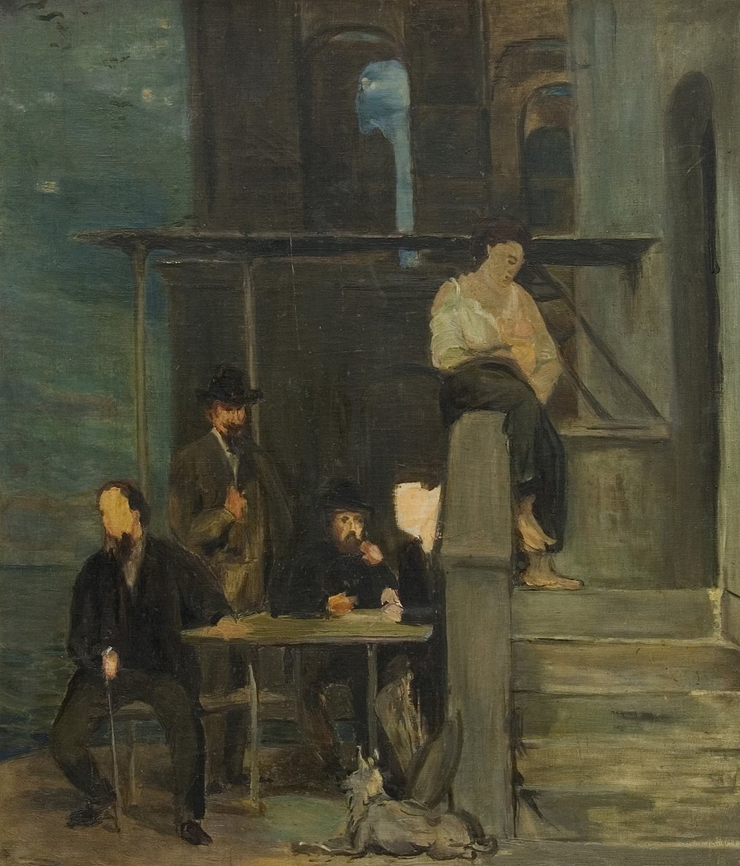 Étude sur la fresque « Pergola » de la Station zoologique de Naples - Hans von Marées