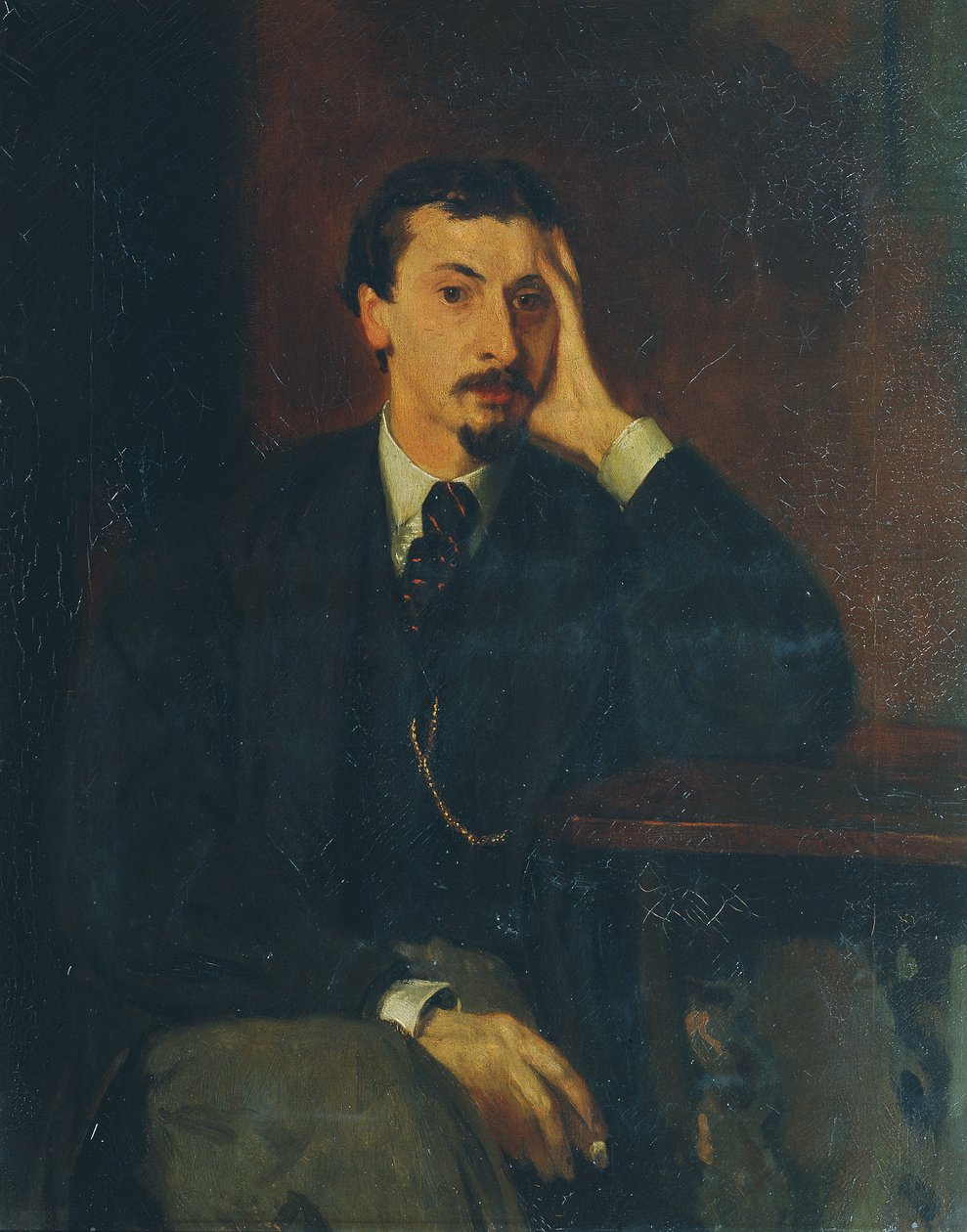 Le poète et philosophe Gotthard Oswald Marbach - Hans von Marées
