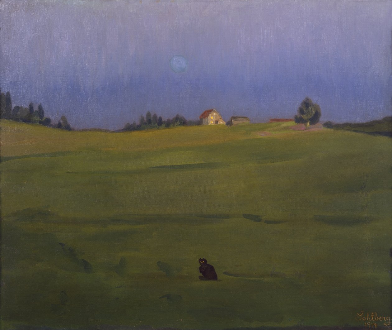 Route de campagne - Harald Oscar Sohlberg
