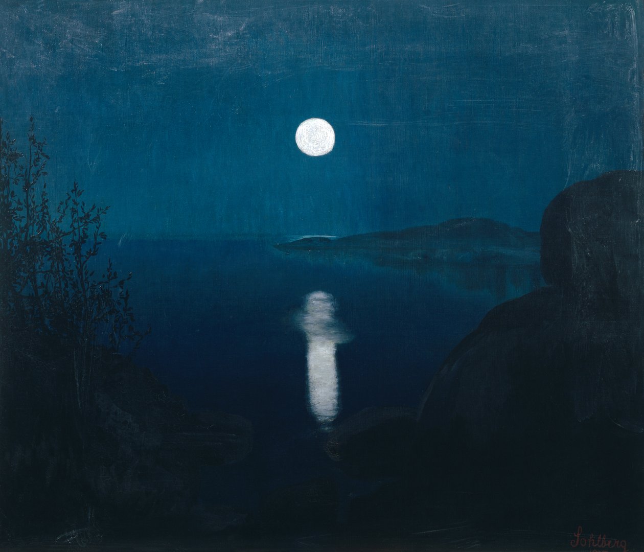 Clair de lune - Harald Oscar Sohlberg
