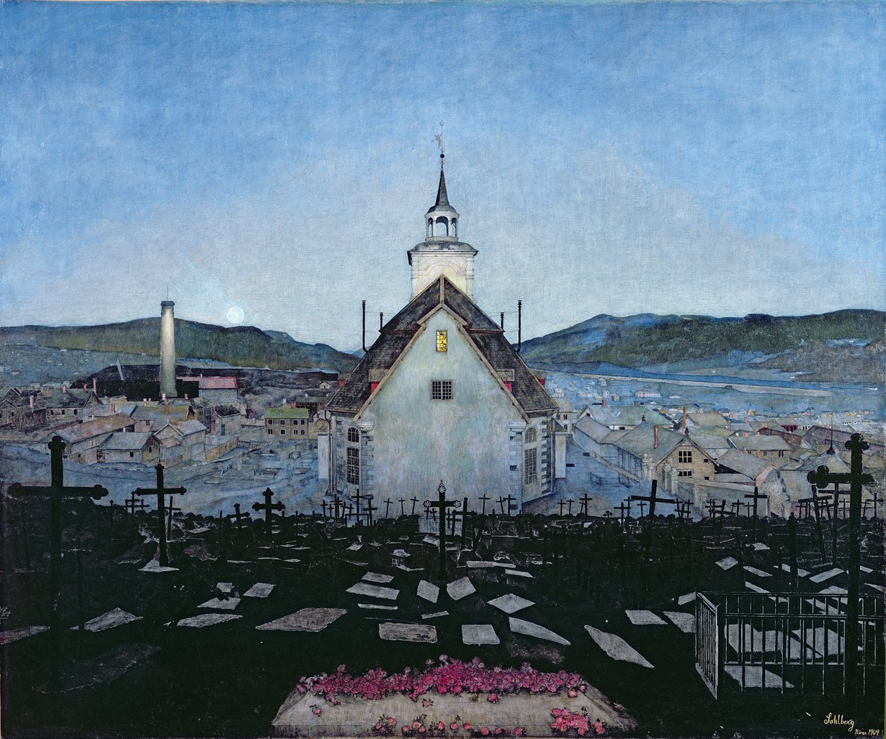 Nuit - Harald Oscar Sohlberg