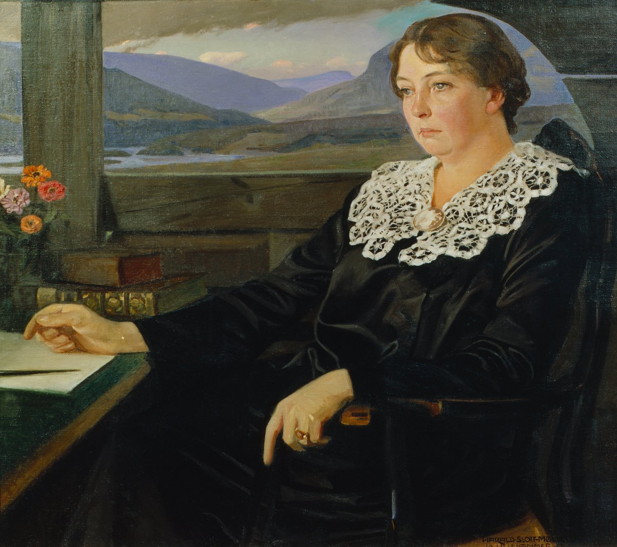 Auteur Sigrid Undset - Harald Slott Moller