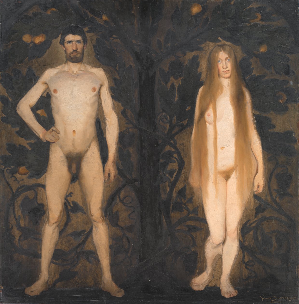 Adam et Ève - Harald Slott Møller