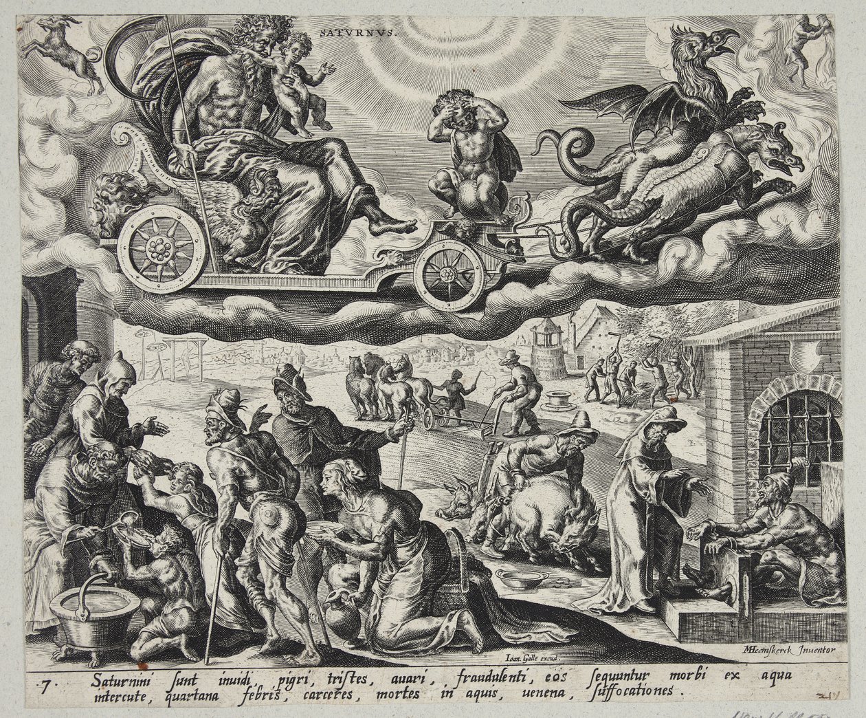 Saturne - Harmen Jansz. Muller