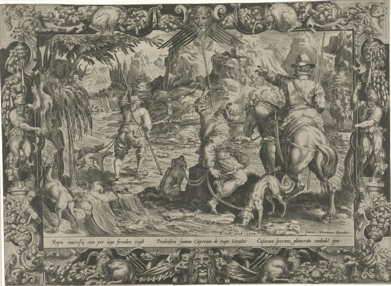 Chasse au bouquetin - Harmen Jansz Muller