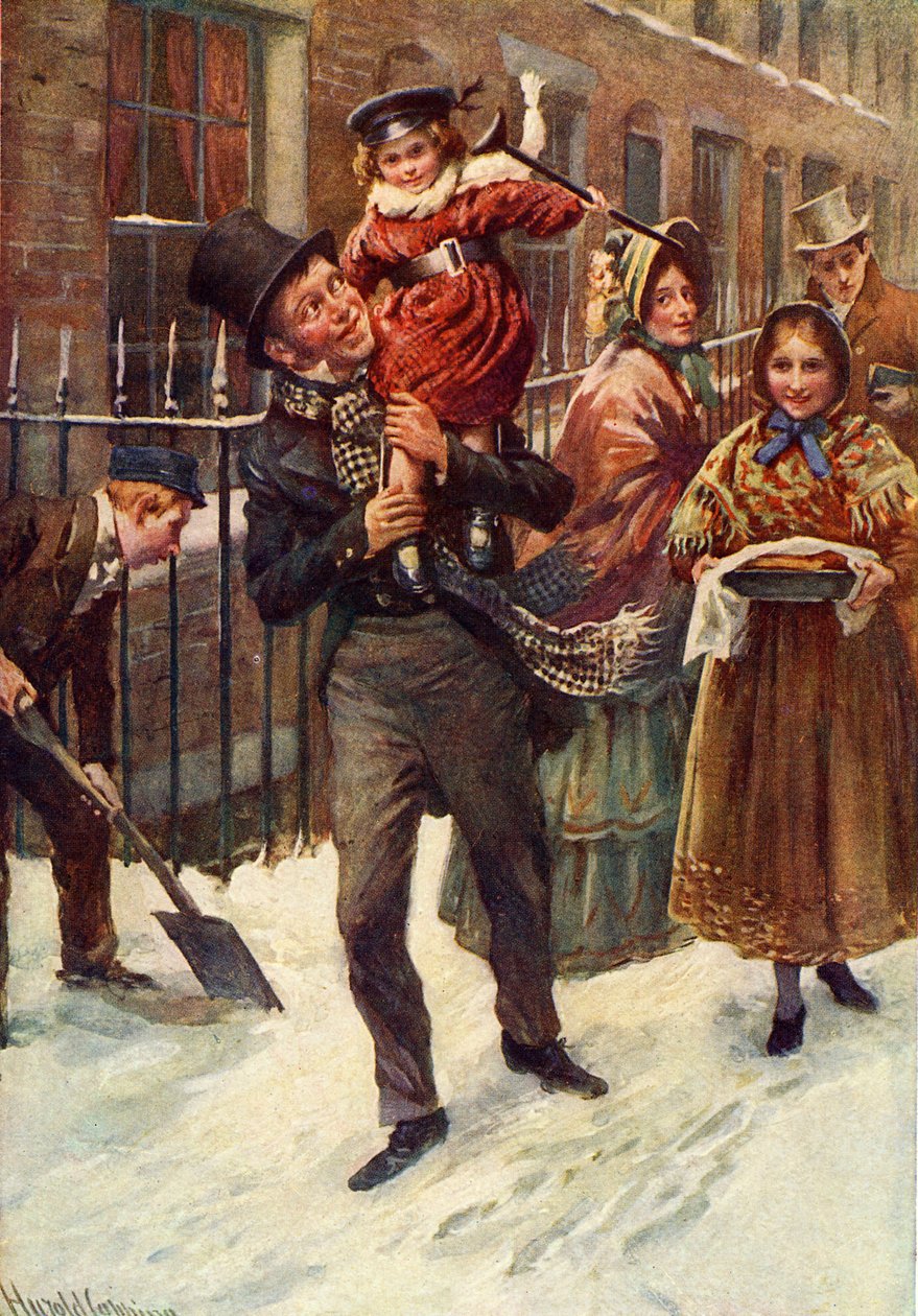 Un chant de Noël - Harold Copping