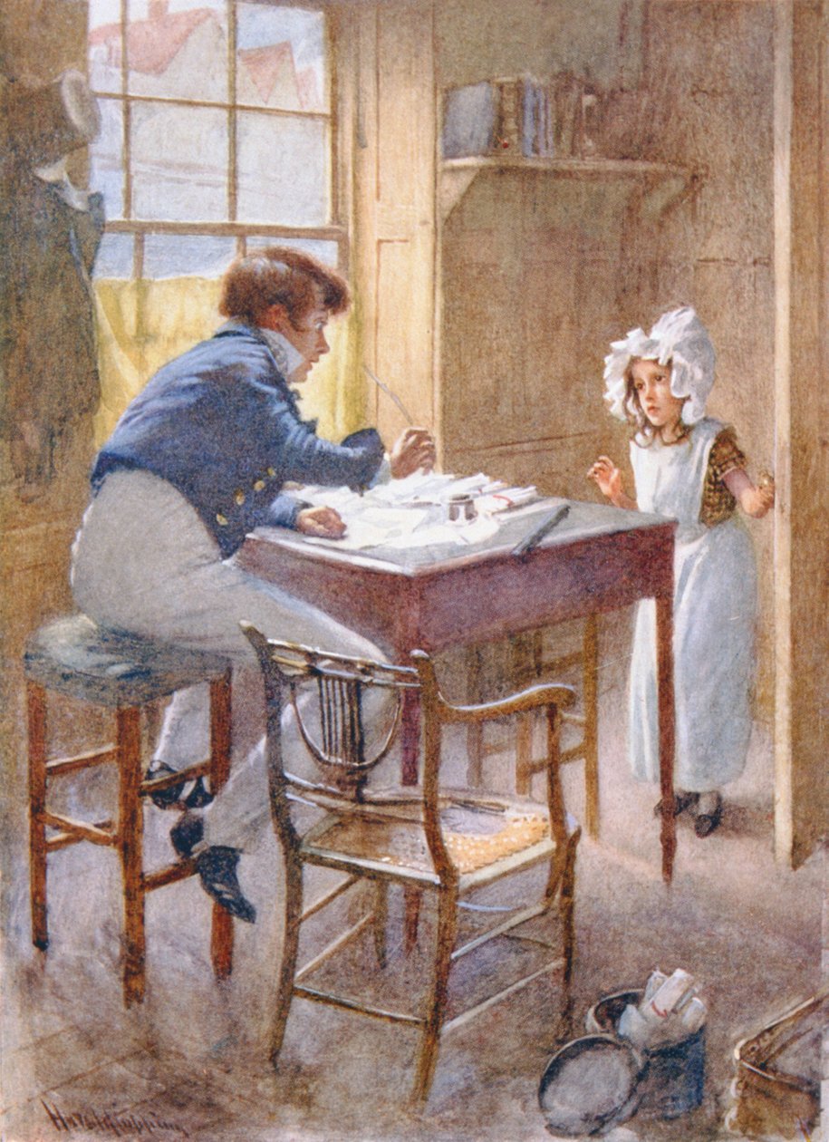 Dick Swiveller et la marquise, illustration pour 