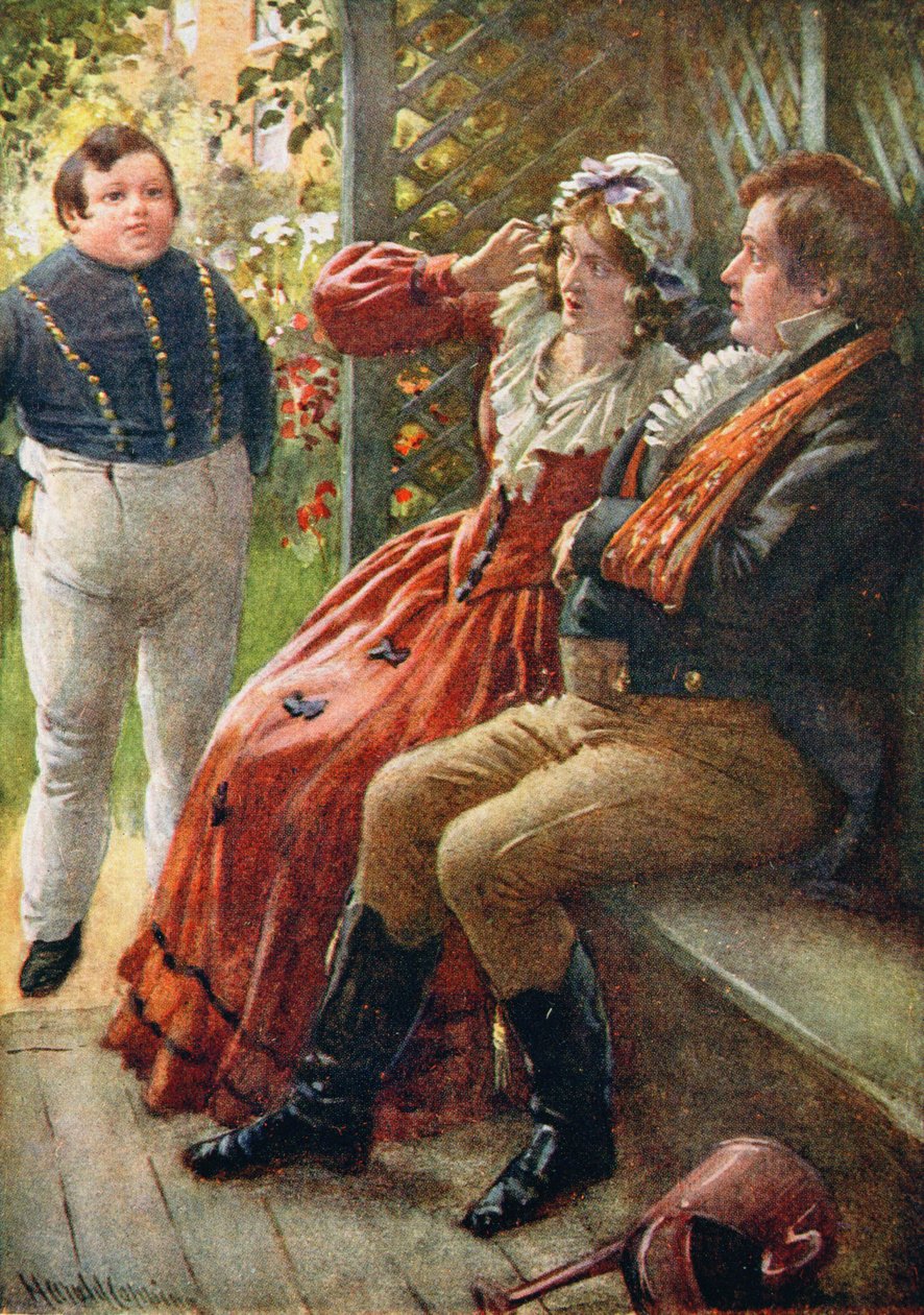 Le Gros Garçon, illustration pour 