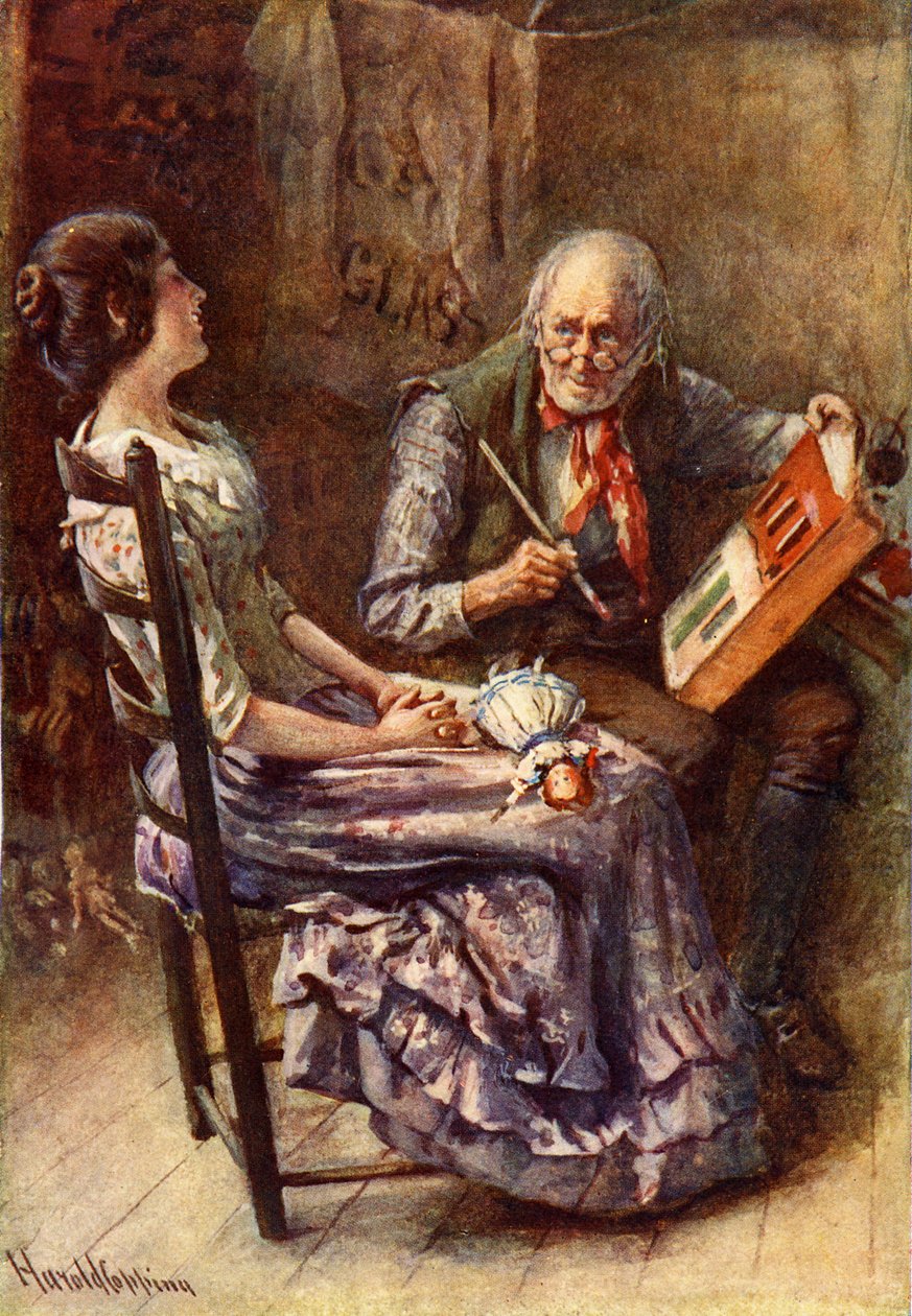 Le Grillon du foyer - Harold Copping