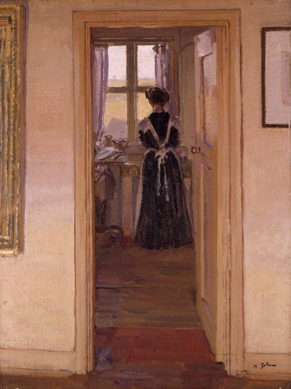 La cuisine, 1908-09 - Harold Gilman