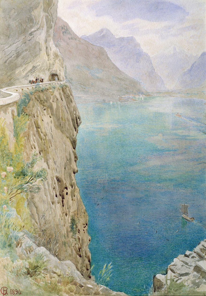 Sur la côte italienne, 1896 - Harry Goodwin
