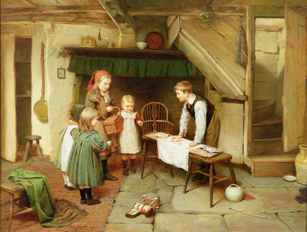 Visite à la confiserie - Harry Brooker