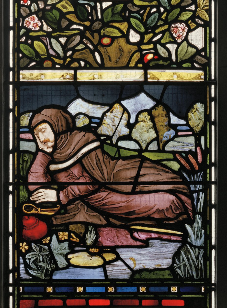 Le Poète Langland endormi, Piers Ploughman - Harry Burrow